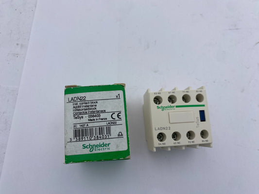 1pc x SCHNEIDER ELECTRIC LADN22 TESYS 038403 ADDITIF INSTANTANE