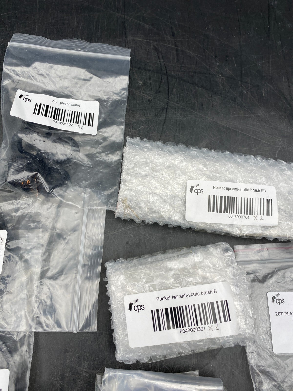 CPS SET OF PLASTIC PULLEY FOR POCKET VALUE COUNTER
