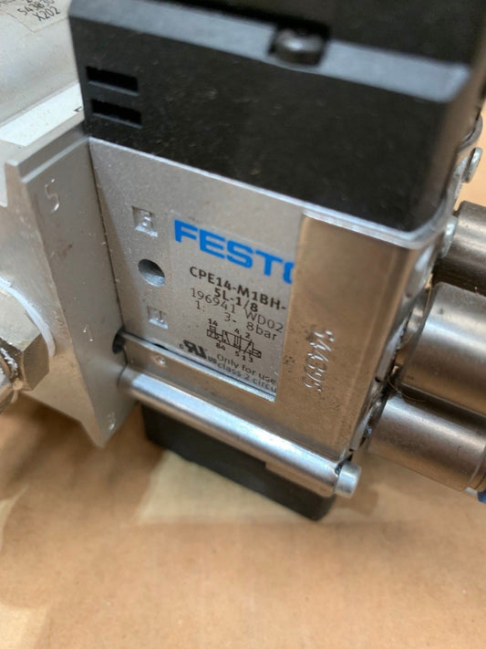 FESTO 2  x  Solenoid valve CPE14-M1BH-5L-1/8 196941...  see photo ...