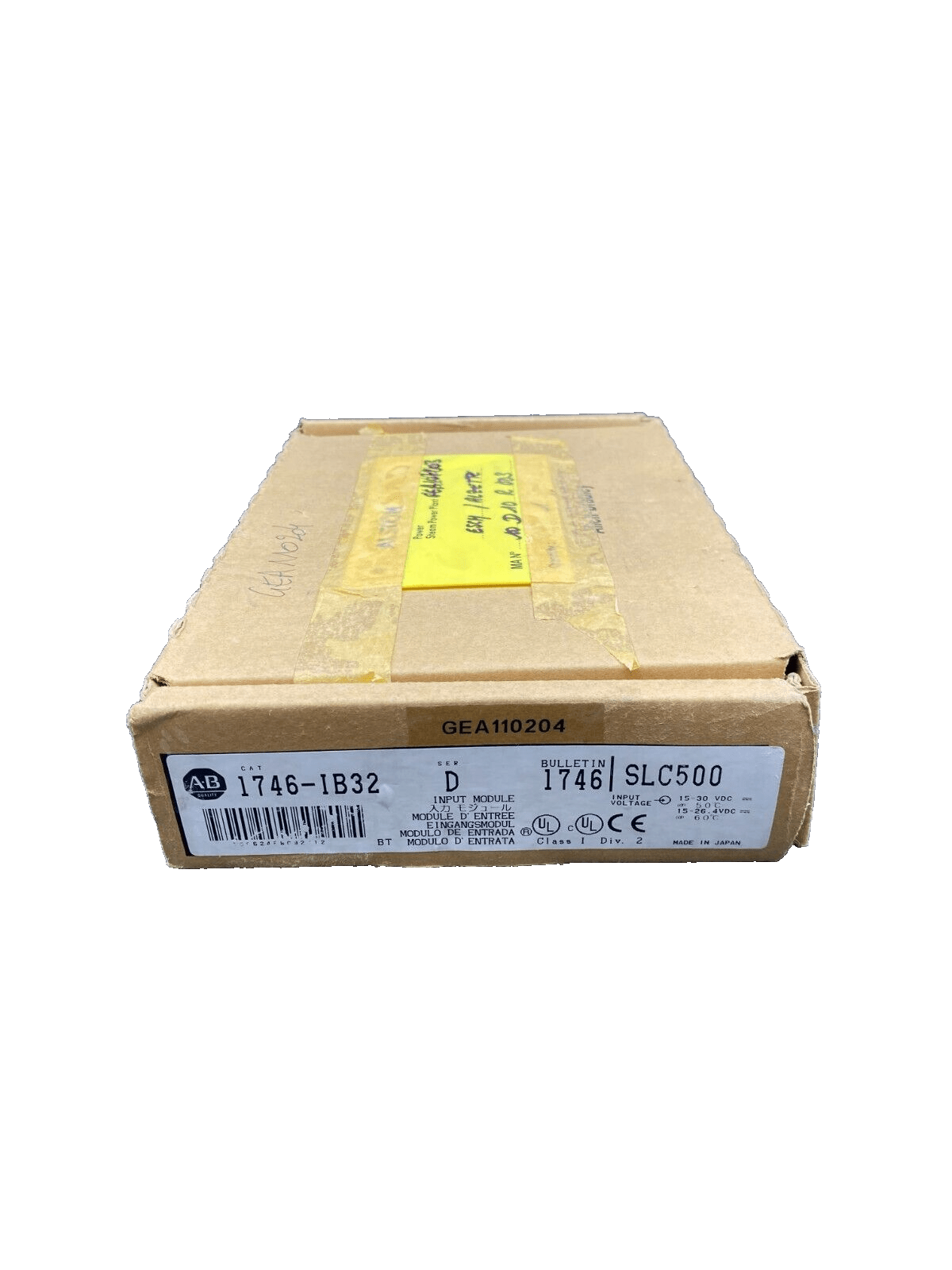 ALLEN - BRADLEY 1746 - IB32 SERIE D INPUT MODULE SLC500 - KLR Automation