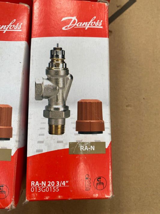 7x Pc DANFOSS Inférieure Ra-N Axialf-3/4 " Avec Préréglage, 013G0155