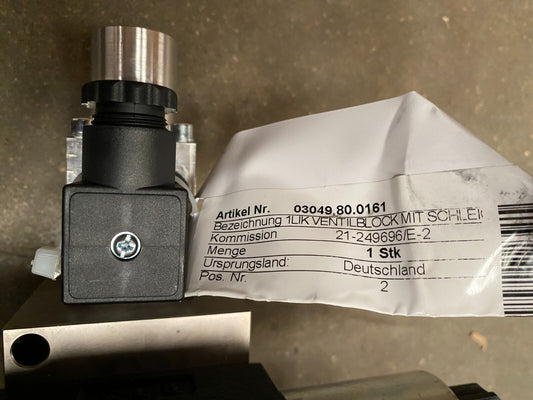 MPO 3000140 BARKSDALE 0417 - 651 PARKER D1VW026BNJW91 x3pc BLOC VENTILATION - KLR Automation