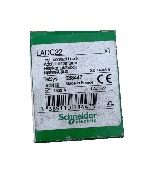 SCHNEIDER ELECTRIC LADC22 CONTACT BLOK x1 - KLR Automation