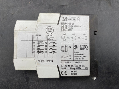 MOELLER ETR4 - 69 - A 24/240V 50/60Hz - KLR Automation