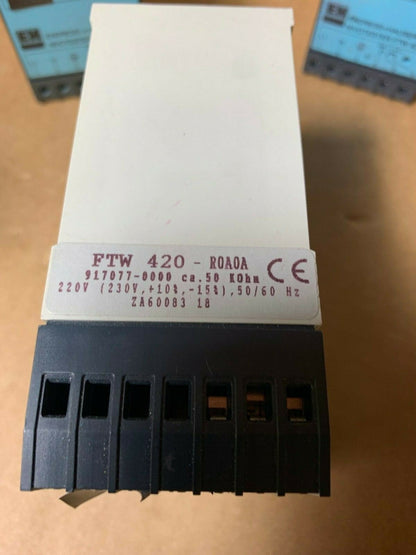 Lot de 3pc x EH Endress+Hauser Nivotester FTW 420 FTW420 - KLR Automation
