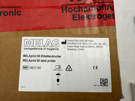 Melag Melaprint 60 Label Imprimante Eikettendrucker D'Etiquettes Autoclave - KLR Automation