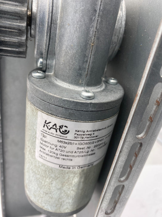 1pc x KAO M63X25/L+IGO500/2+SN31 SERVO MOTOR FOR AT20/AT25 OTIS F - FAA24350BE - KLR Automation