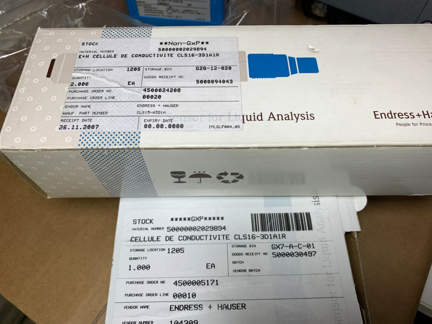 Endress + Hauser Mycom CLM152-Z1A0A30B CLS51-F1CS1A CLS16-3D1A1R + cellule