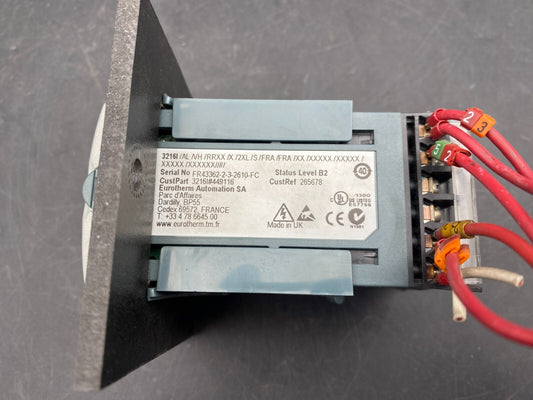 EUROTHERM 3216 3216I/AL/VH/RRXX/X/2XL/S/FRA/FRA TEMPERATURE CONTROLLER