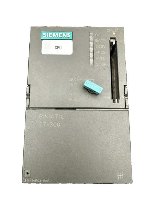SIEMENS SIMATIC S7 - 300 CPU314 6ES7314 - 1AE04 - 0AB0 - KLR Automation