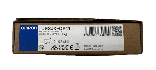 OMRON E3JK - DP11 PHOTOELECTRIC SWITCH 10 TO 30VDC 2M x1pc - KLR Automation