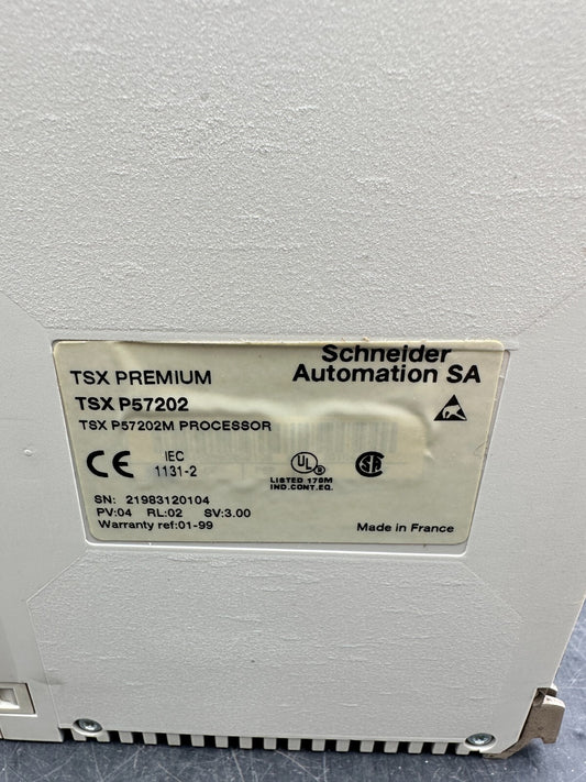 1pc x Schneider Electric Modicon Premium Tsx P57202 Processor Industrial Compute