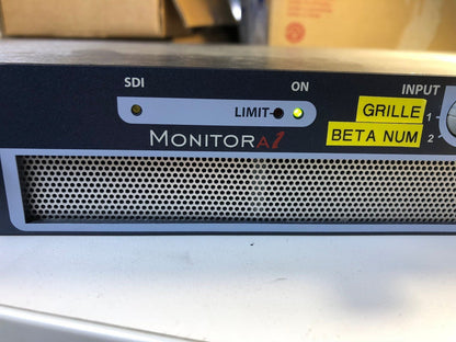 BEL BM - A1 - 2SHD Monitor A1 SERIES 2 - SHD MKII - 1U 2 Channel Audio SDI/HD/3G - KLR Automation