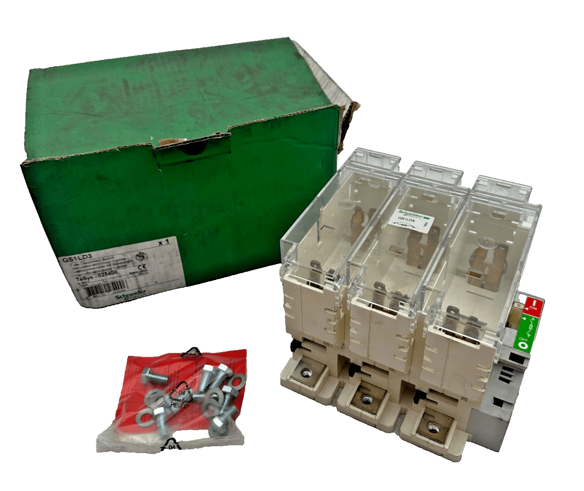 SCHNEIDER ELECTRIC GS1LD3 FUSE DISCONNECT SWITCH - KLR Automation