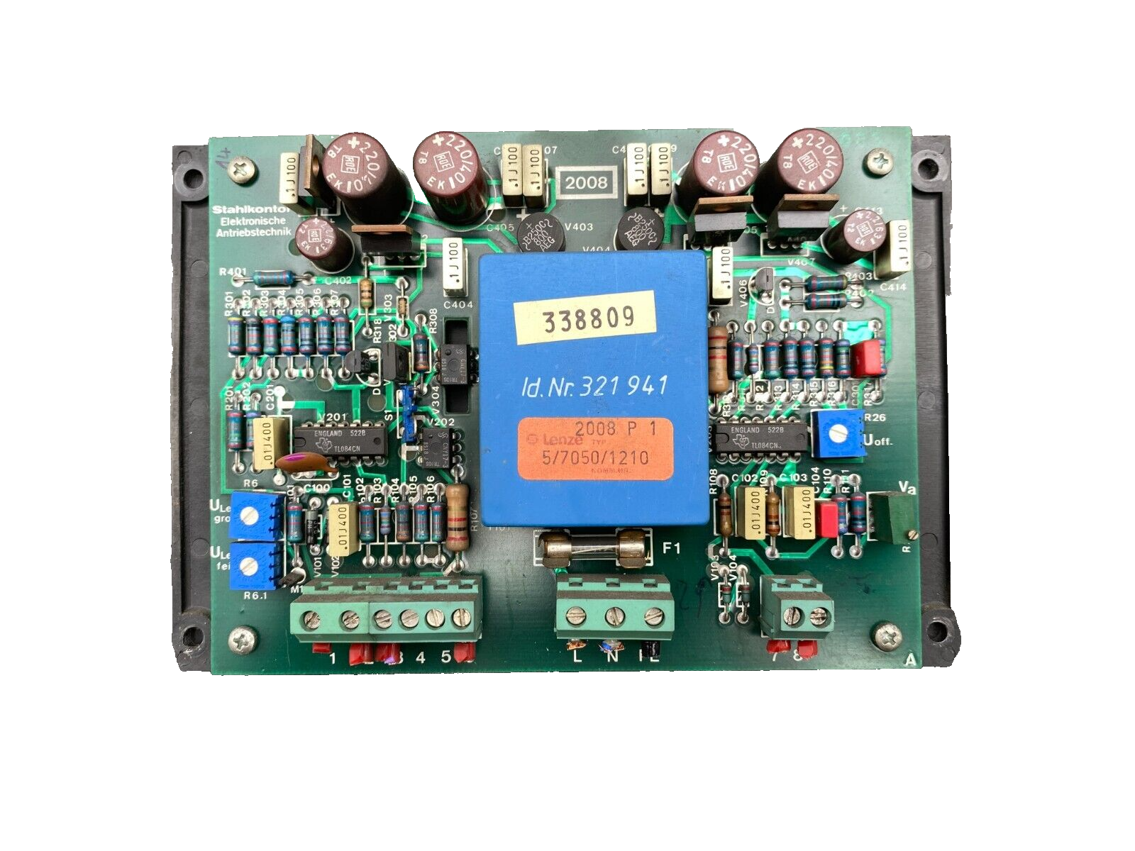 LENZE 321941 5/7050/1210 2008 P 1 MODULE DE COMMANDE
