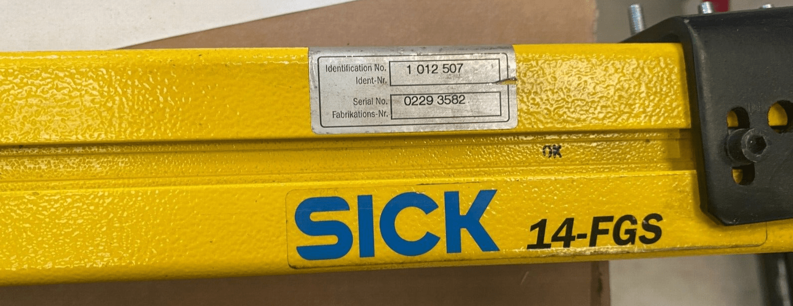 SICK 14 - FGS FGSE750 - 11 1012507 BARRIERE IMMATERIELLE DE SECURITE RECEPTEUR - KLR Automation