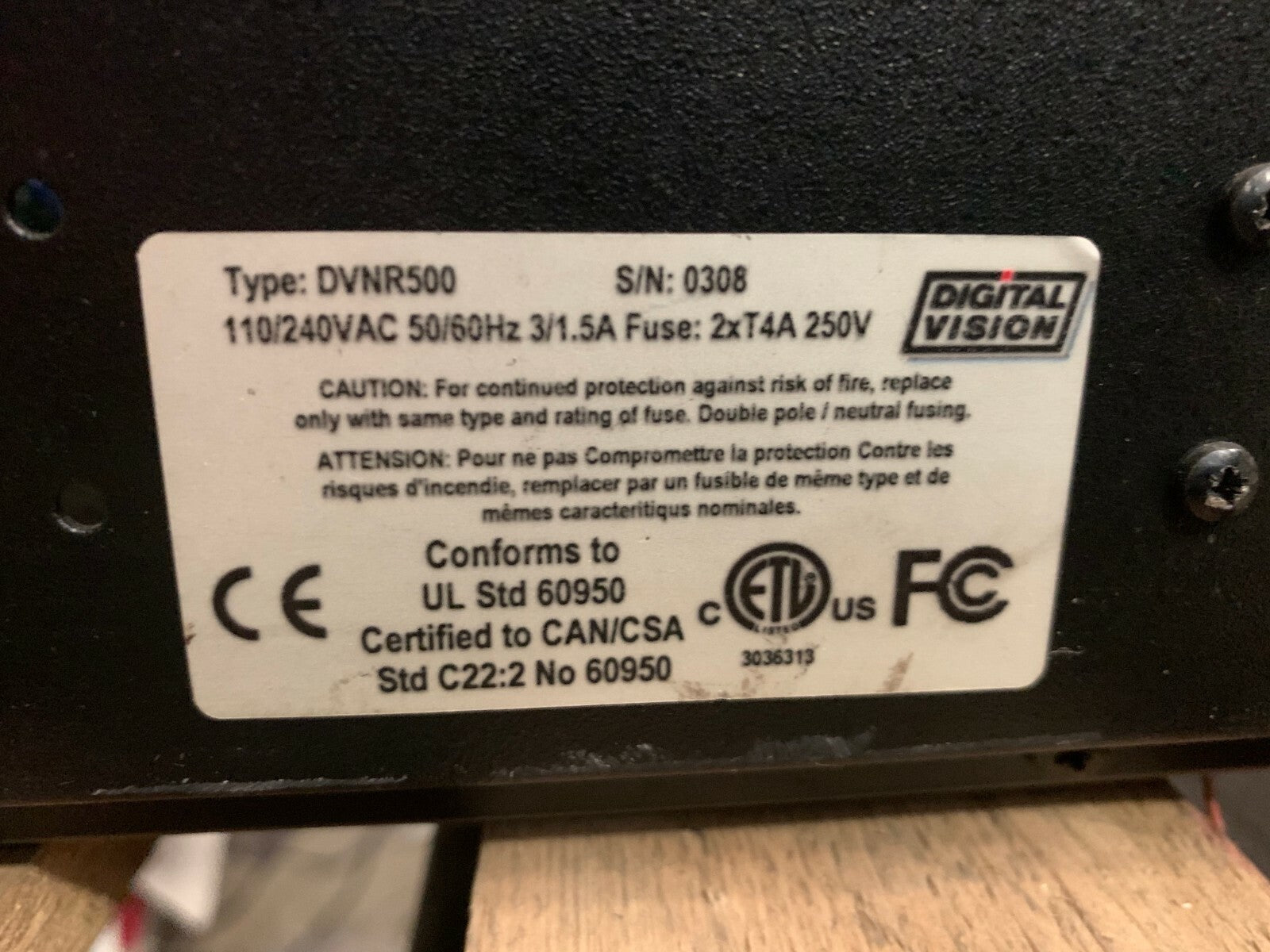 Digital Vision DVNR 500 - 422 SDTV Image Processing Workstation DVNR500 Broadcast - KLR Automation