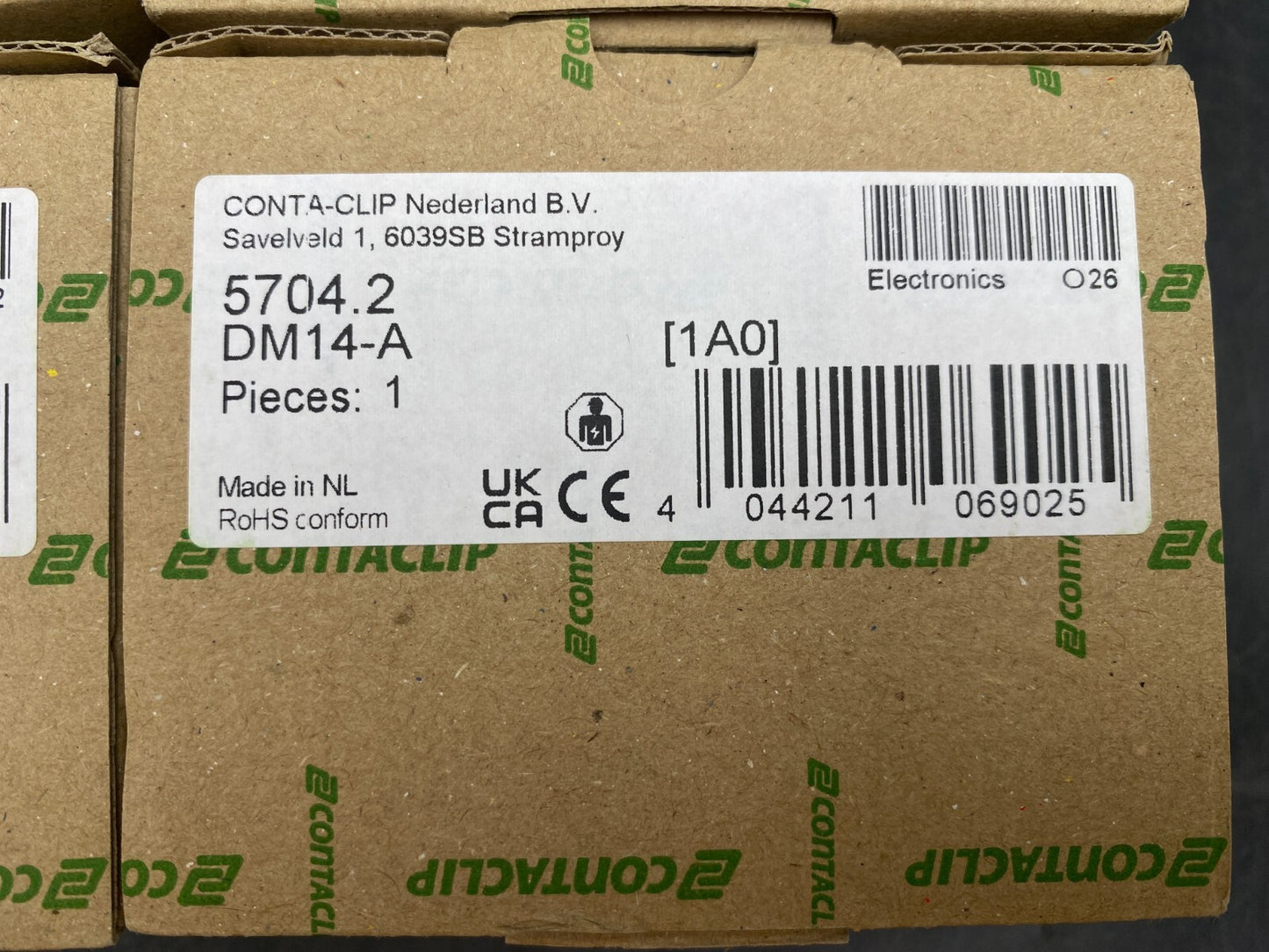 LOT DE 4 CONTACLIP 5704.2 DM14-A MODULE 14 DIODES