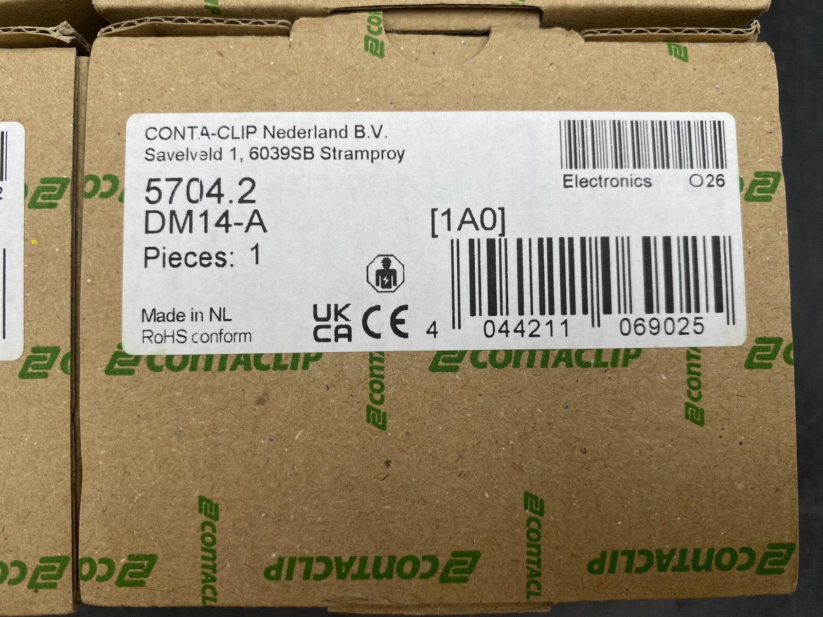 LOT DE 4 CONTACLIP 5704.2 DM14-A MODULE 14 DIODES