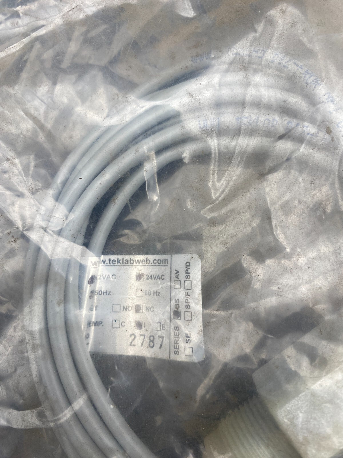 TEKLAB BS 2787 24VAC 50Hz LEVEL SWITCH 0000301 K04