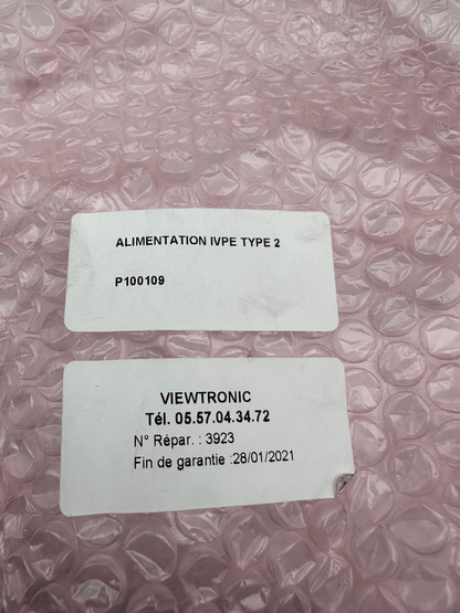 VIEWTRONIC P100109 ALIMENTATION IVPE TYPE 2 - KLR Automation