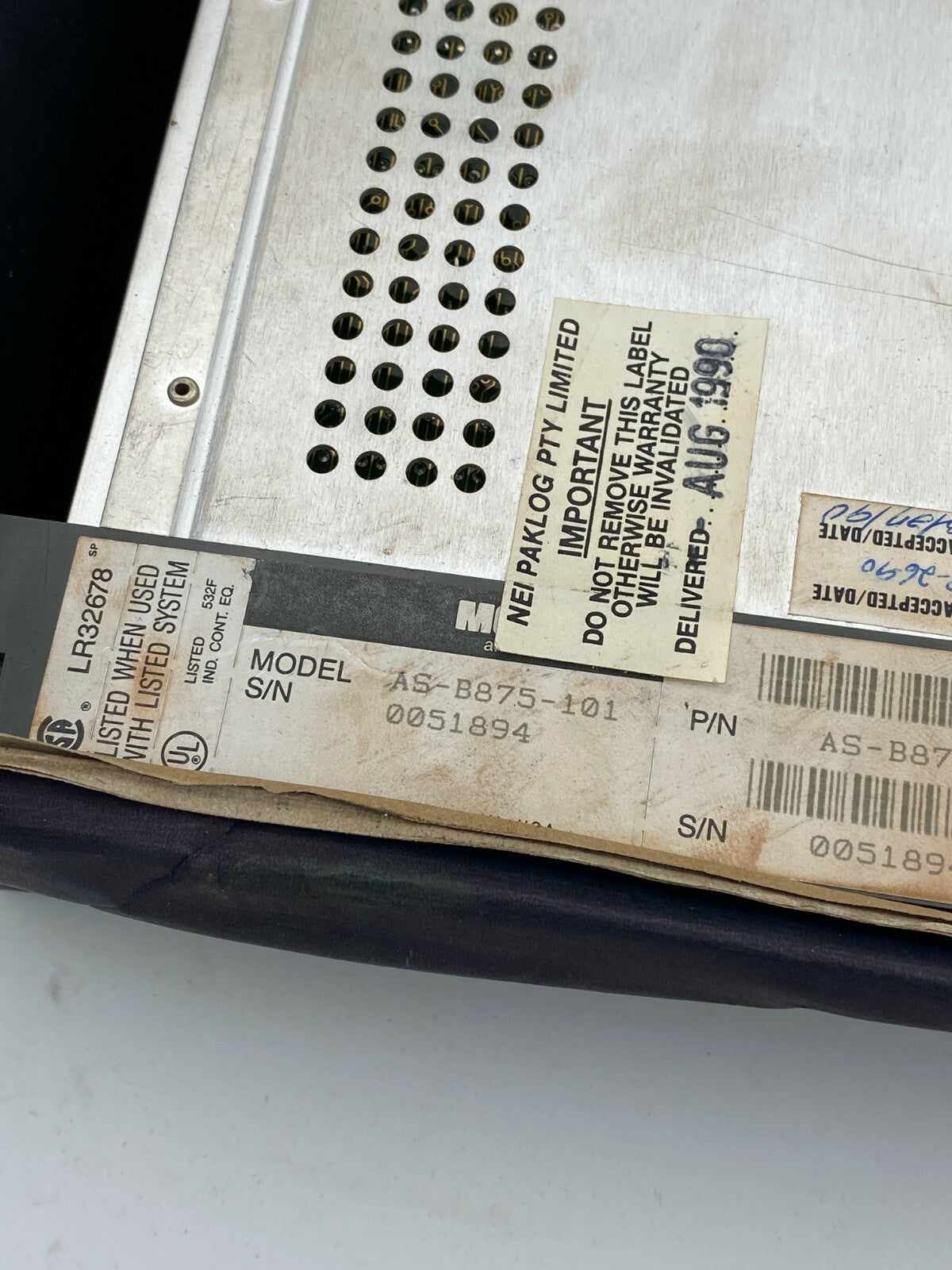 Schneider-Modicon AS-B875-101 Analog Input Module