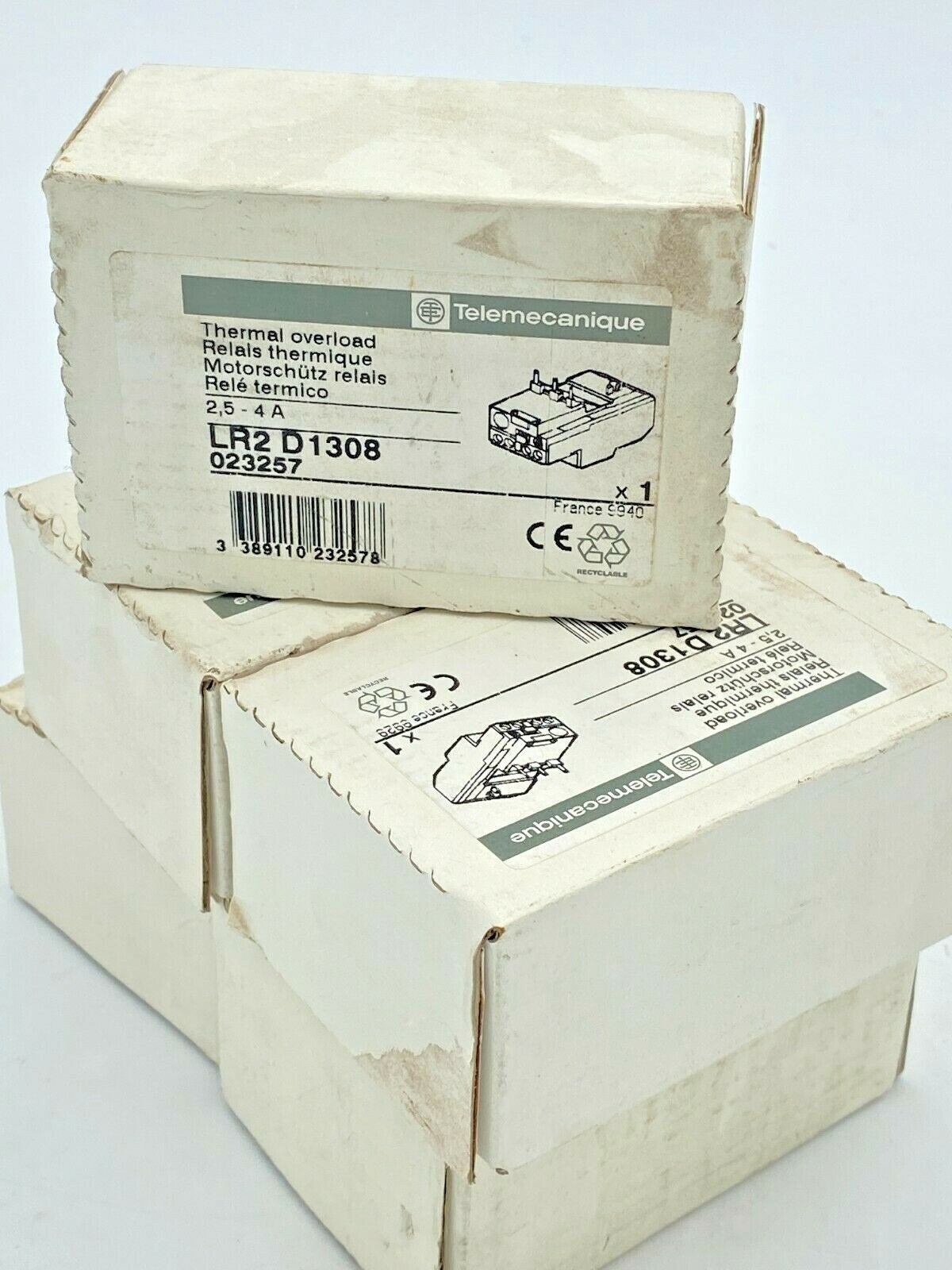 1pc x New Direct Replacement Telemecanique LR2 - D1308 Thermal Overload Relay - KLR Automation