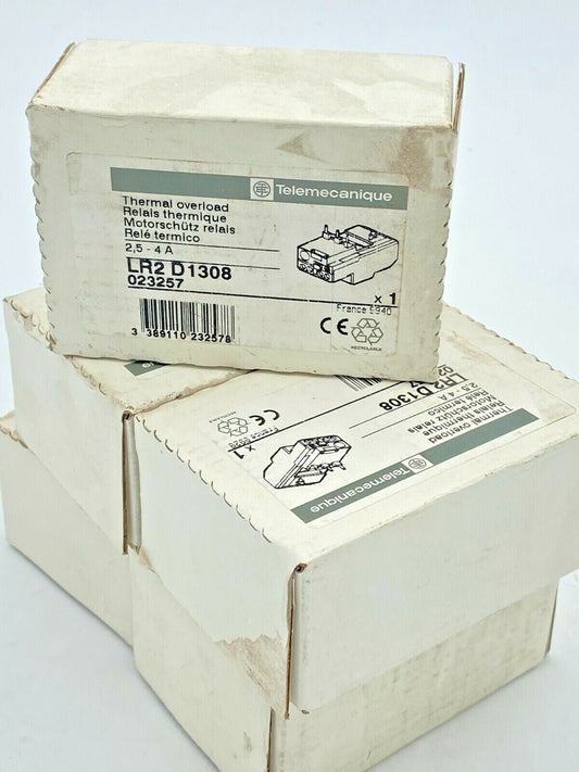1pc x New Direct Replacement Telemecanique LR2 - D1308 Thermal Overload Relay - KLR Automation