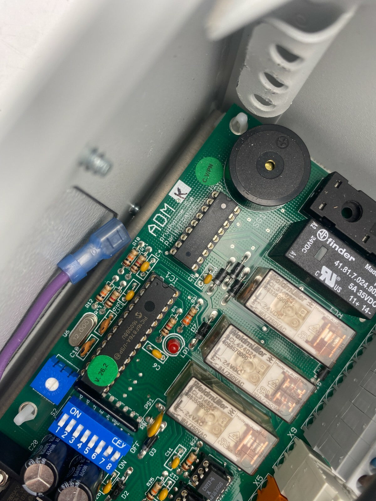Elevator Lift Card ADM150 Alim. sec. auto. pour verrou  cabine LR150 ADM-K