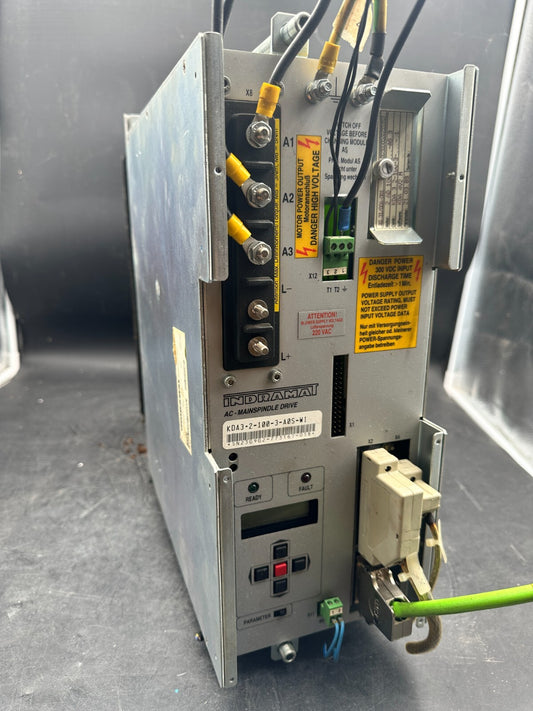 Indramat KDA 3.2-100-3-A0S-W1 Mainspindle Drive