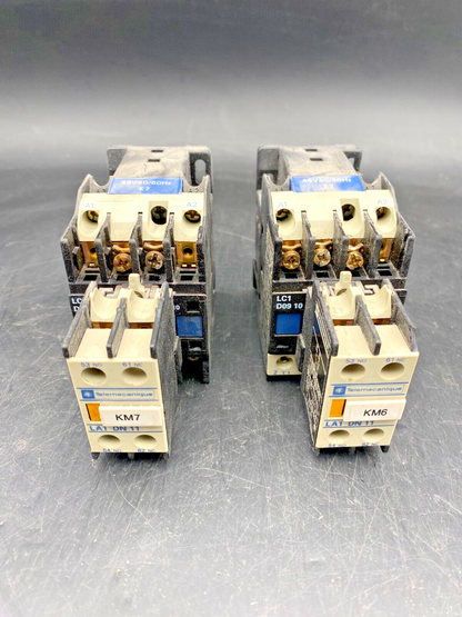 LOT DE 2 TELEMECANIQUE LC1D0910 + LA1DN11