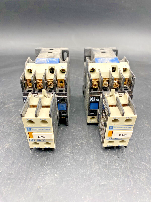 LOT DE 2 TELEMECANIQUE LC1D0910 + LA1DN11