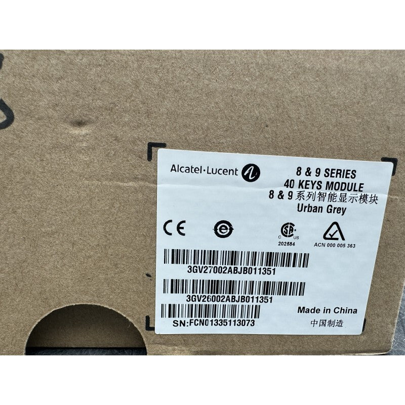 ALCATEL-LUCENT 3GV27002ABJB011351 8 ET 9 40 KEYS MODULE