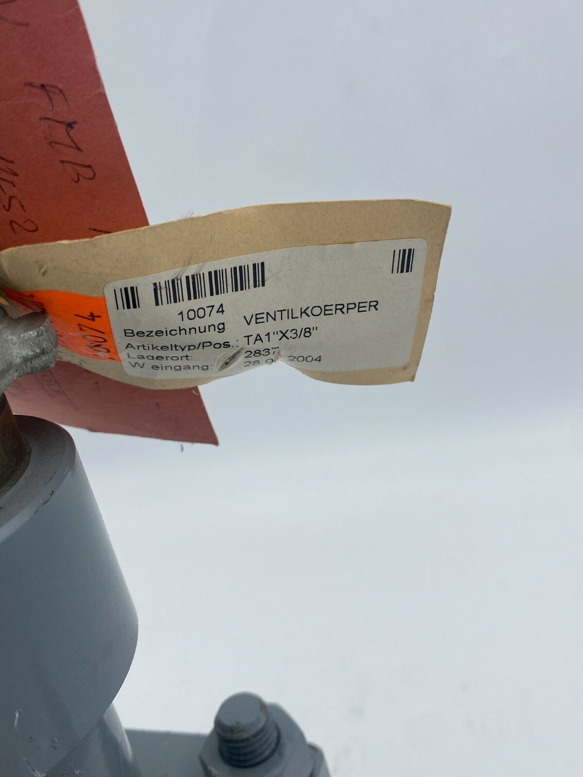 Fisher Controls Body Plug Valve EZ VentilKoerper  FGS 8A11-A TA X3/8"