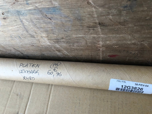 LEXMARK 12G3826  PLATEN 2480