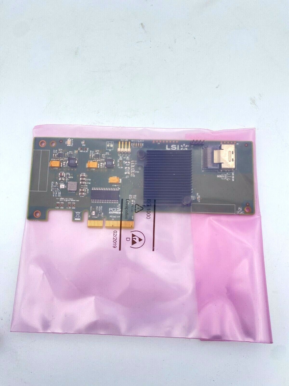 LSI 9211 - 4i 4 Port 6gb/s SAS Board Card Controller PCI Express PCIe2 X4 SAS9211 - KLR Automation