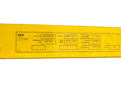 SICK C4000 C40S - 0603AA030 1022222 LIGHT CURTAIN SENDER - KLR Automation