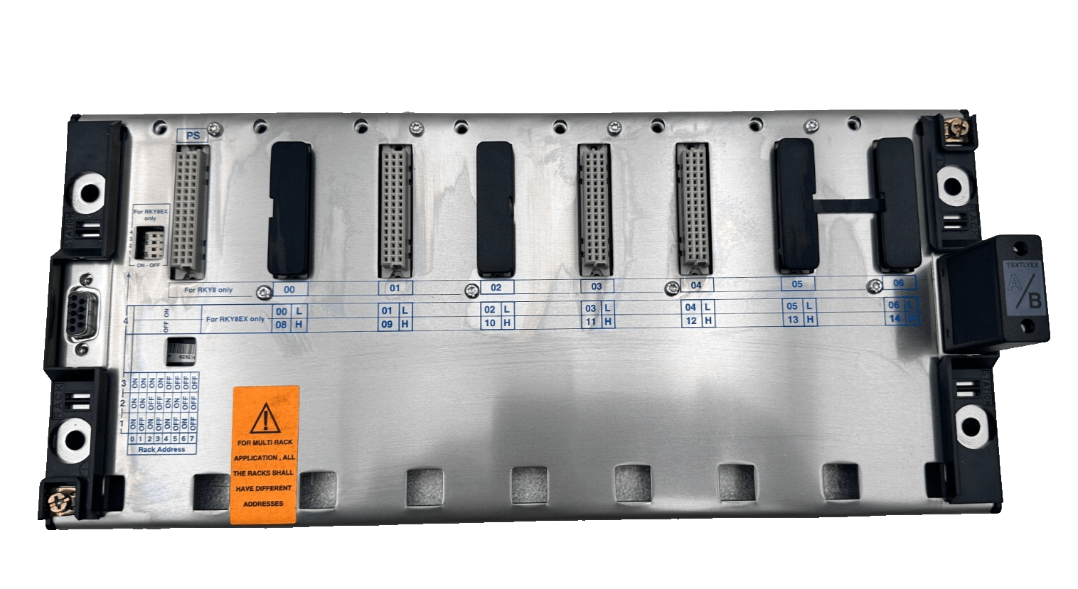 SCHNEIDER ELECTRIC TSXRKY8EX 8 SLOT EXT RACK PV 01 RL 01 - KLR Automation