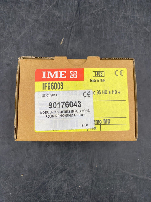 IME IF96003 PULSE OUTPUTS MODULE 2SPST CONTACTS - KLR Automation