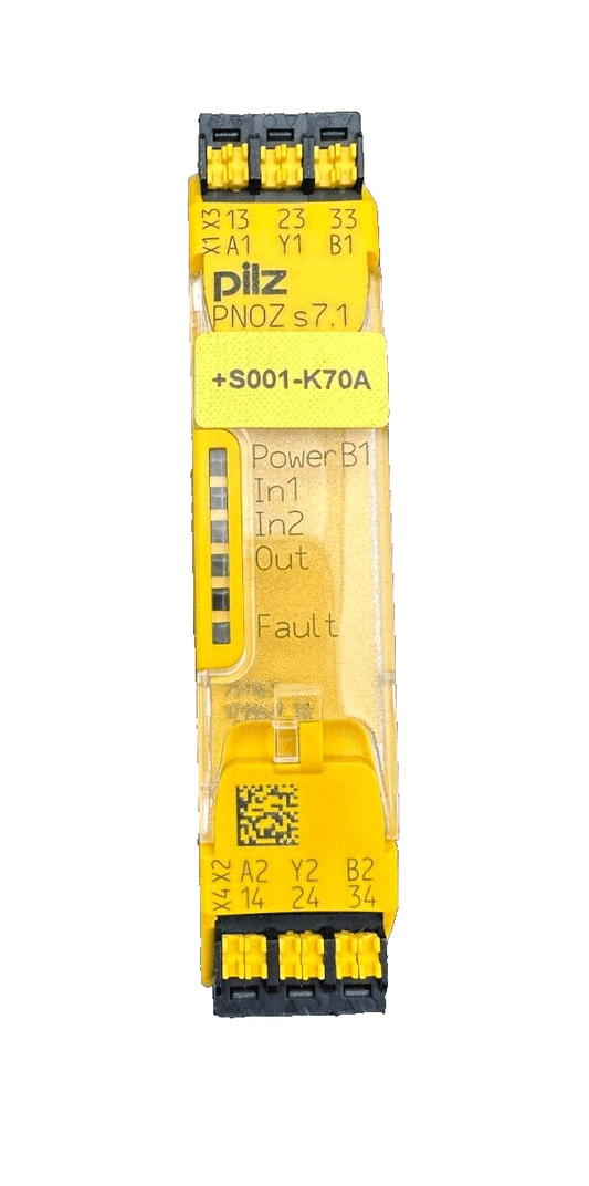 PILZ 751167 PNOZ S7.1 C 24VDC SAFETY RELAY x5pc - KLR Automation