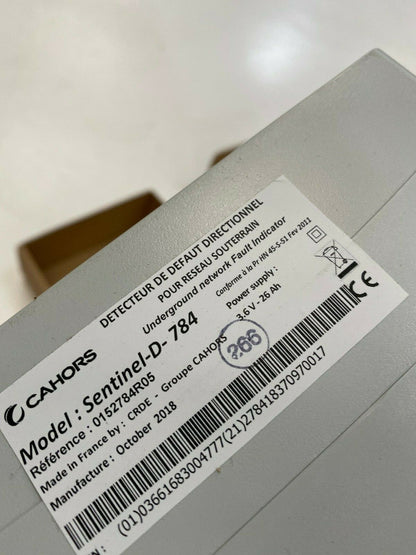 1pc x CAHORS Sentinel-D-784 Detecteur defaut directionnel reseau souterrain