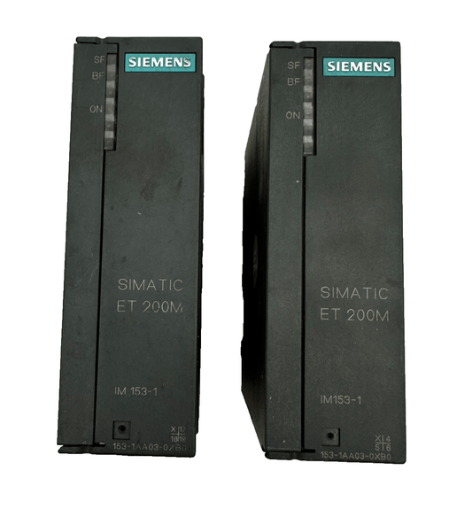 LOT DE 4 SIEMENS 6ES7153 - 1AA03 - 0XB0 6ES7321 - 1BL00 - 0AA0 6ES7331 - 7KF02 - 0AB0 - KLR Automation