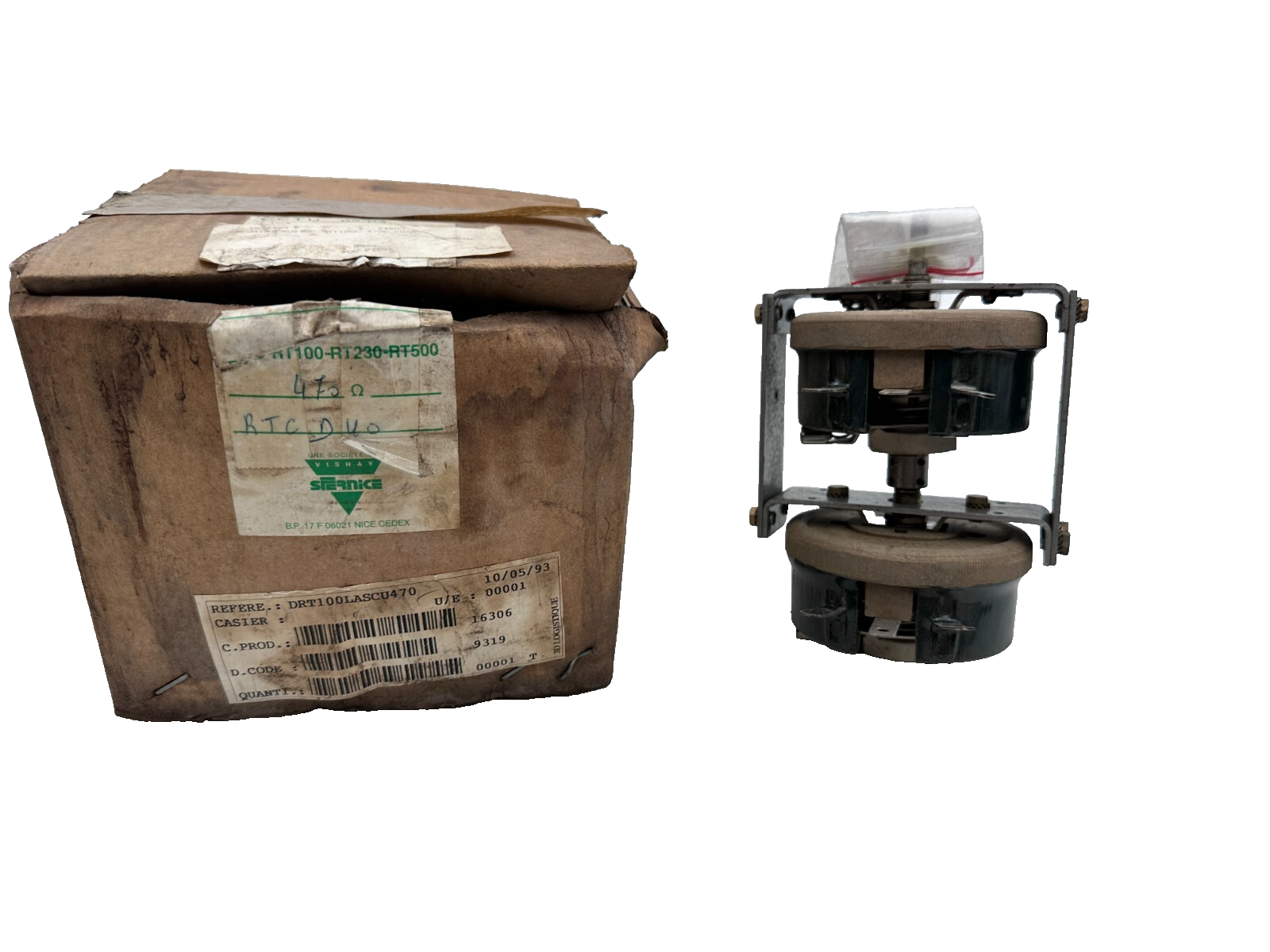 SFERNICE CRT100L 470 OHM 0.462A 10% + FRT100L 470 OHM 0.462A 10% BOBINE