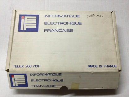 Interface AUTOMAT IEF TELEX  210F Informatique Electronique Francaise  Apple II 