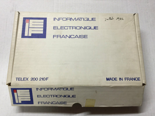 Interface AUTOMAT IEF TELEX  210F Informatique Electronique Francaise  Apple II 