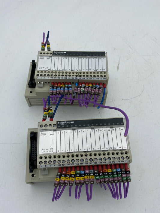 2pc x Telemecanique ABE7 ABE7H16R11 Schneider Electric ABE7 - H16R11 MODICON - KLR Automation
