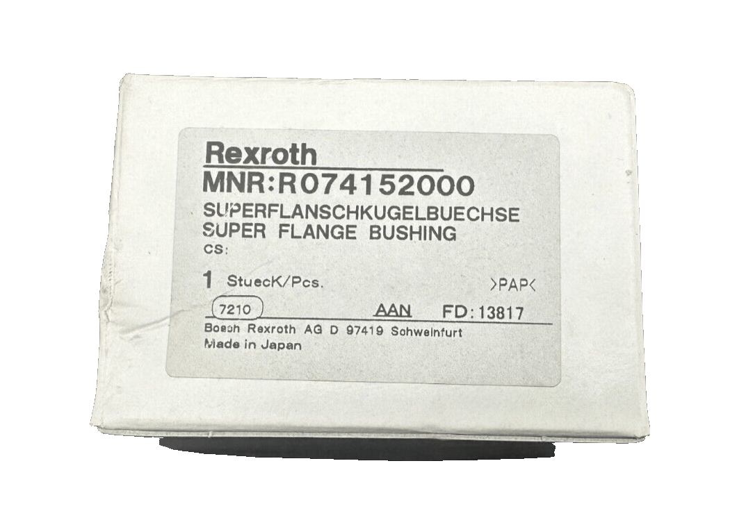 REXROTH R074152000 SUPER FLANGE BUSHING - KLR Automation