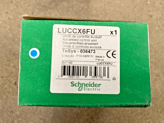 1pc x NEW SCHNEIDER ELECTRIC LUCCX6FU ADVANCED CONTROL UNIT - KLR Automation