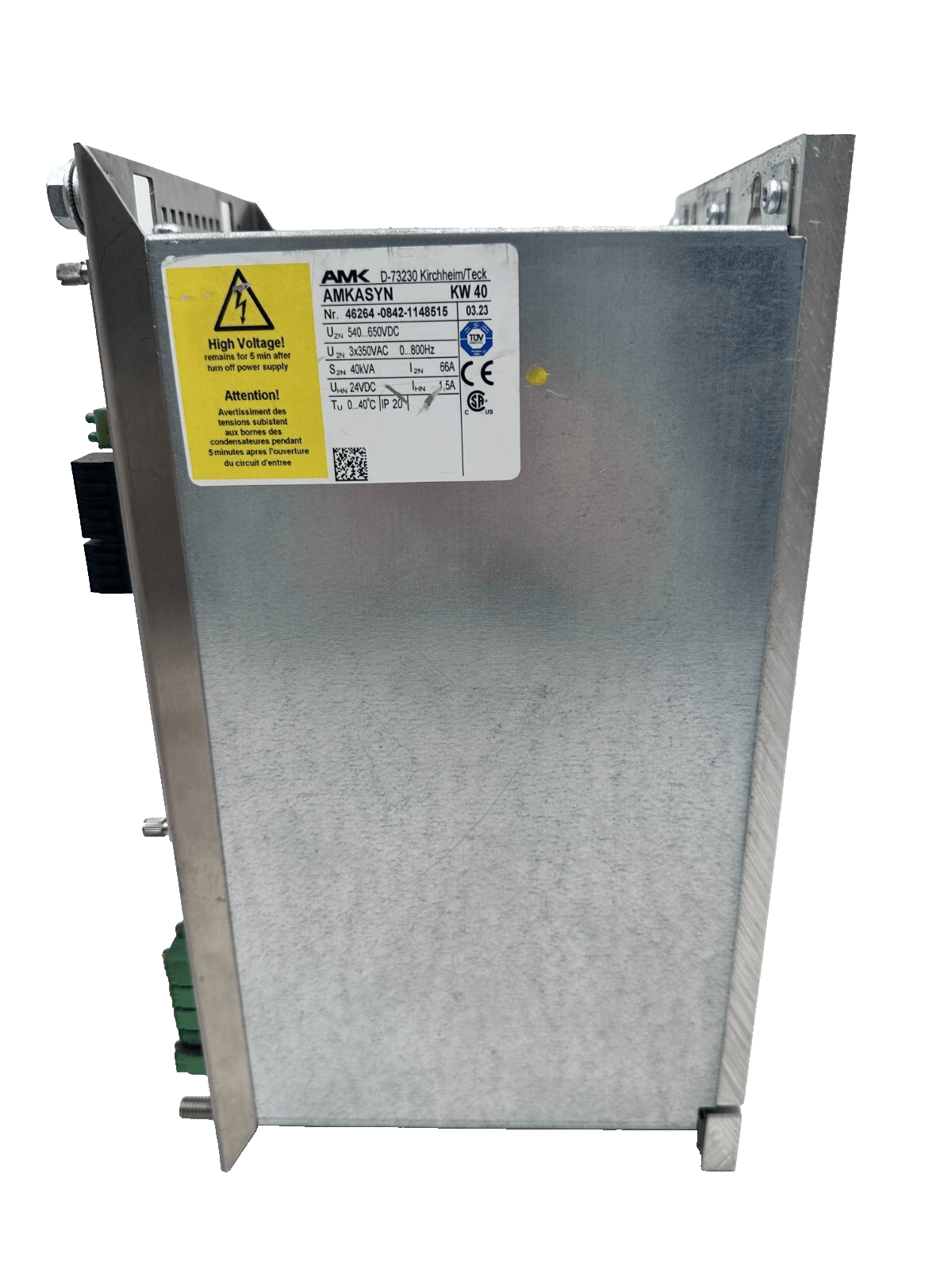 AMK AMKASYN KW 40 AVEC KW - R03 40kVA VERSION 03.23 SERVOMOTEUR - KLR Automation