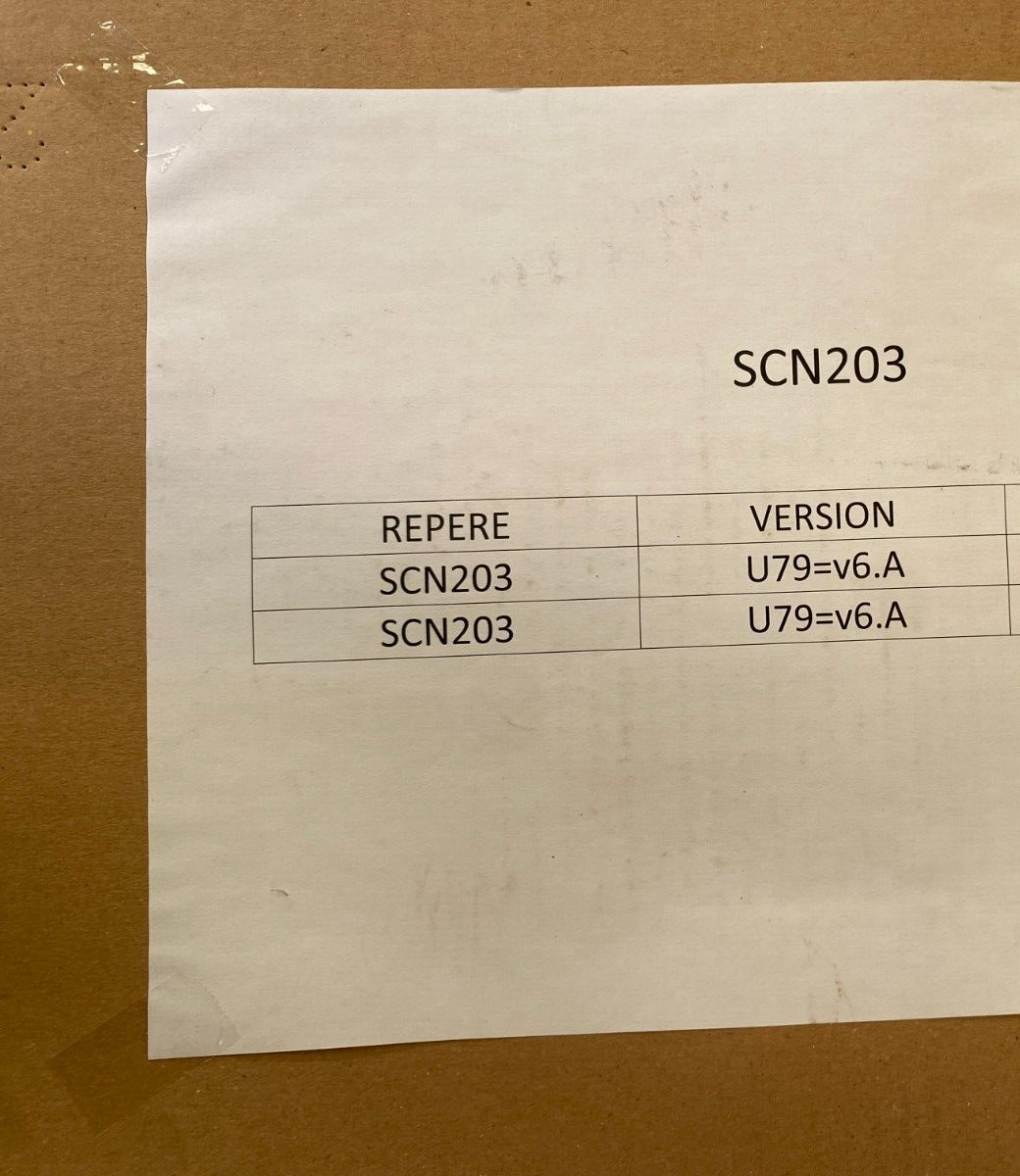 CEGELEC ALSPA ALSTOM SCN203 CARTE DE COMMANDE x 1 pc